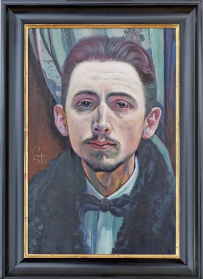 Autoritratto del pittore Fritz Stuckenberg da Fritz Stuckenberg